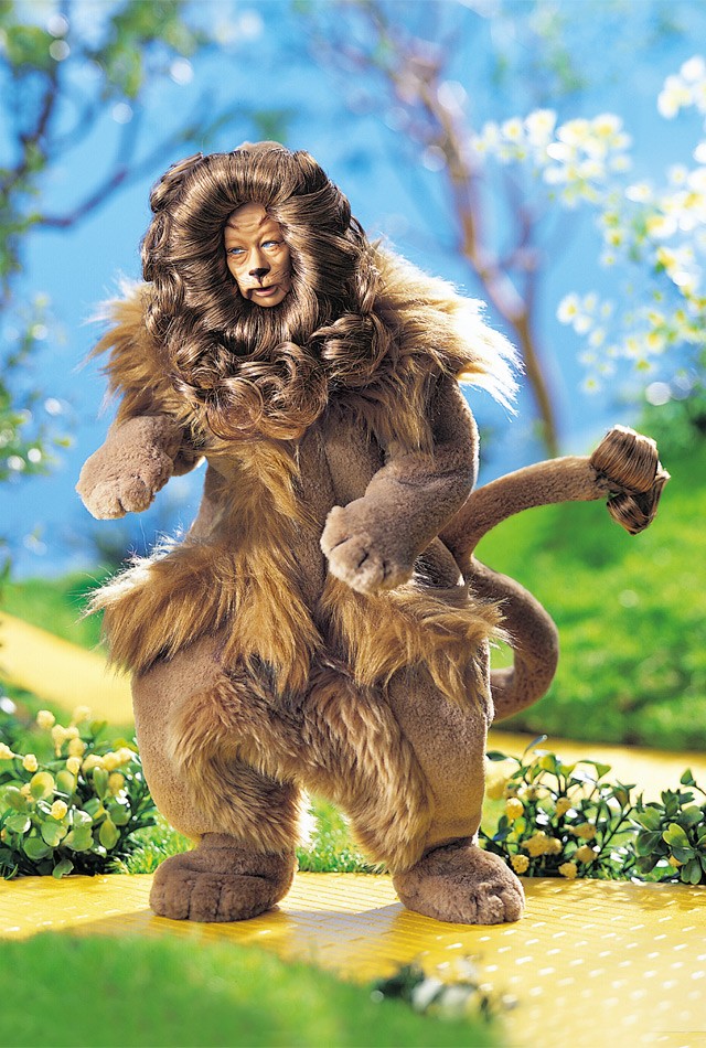 The Wizard of Oz Cowardly Lion Porcelain #6 Ken